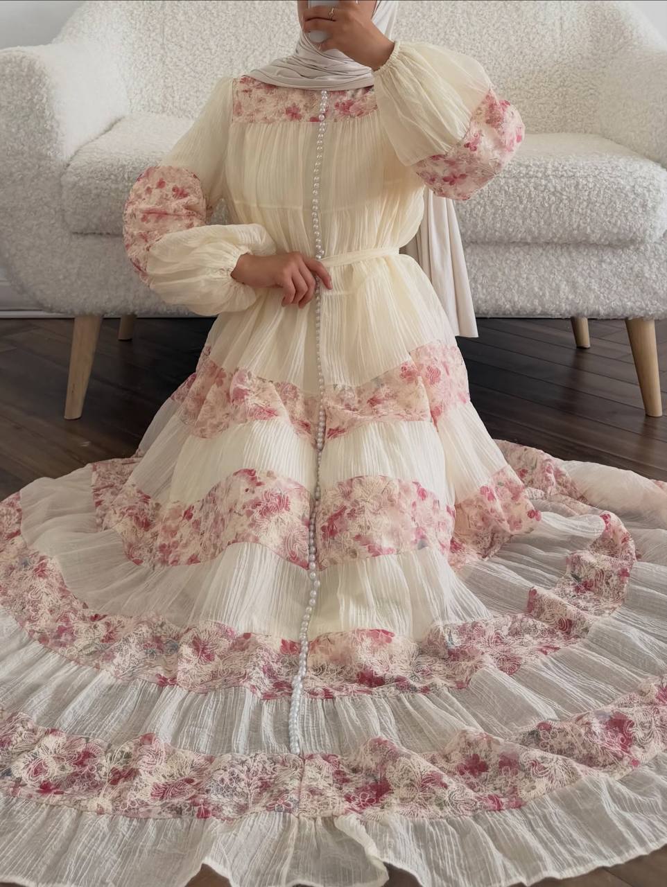 Pearl Grace Maxi Dress